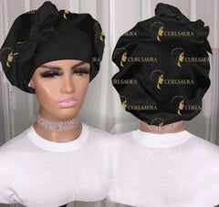 CurlsAura Luxury Satin Bonnets