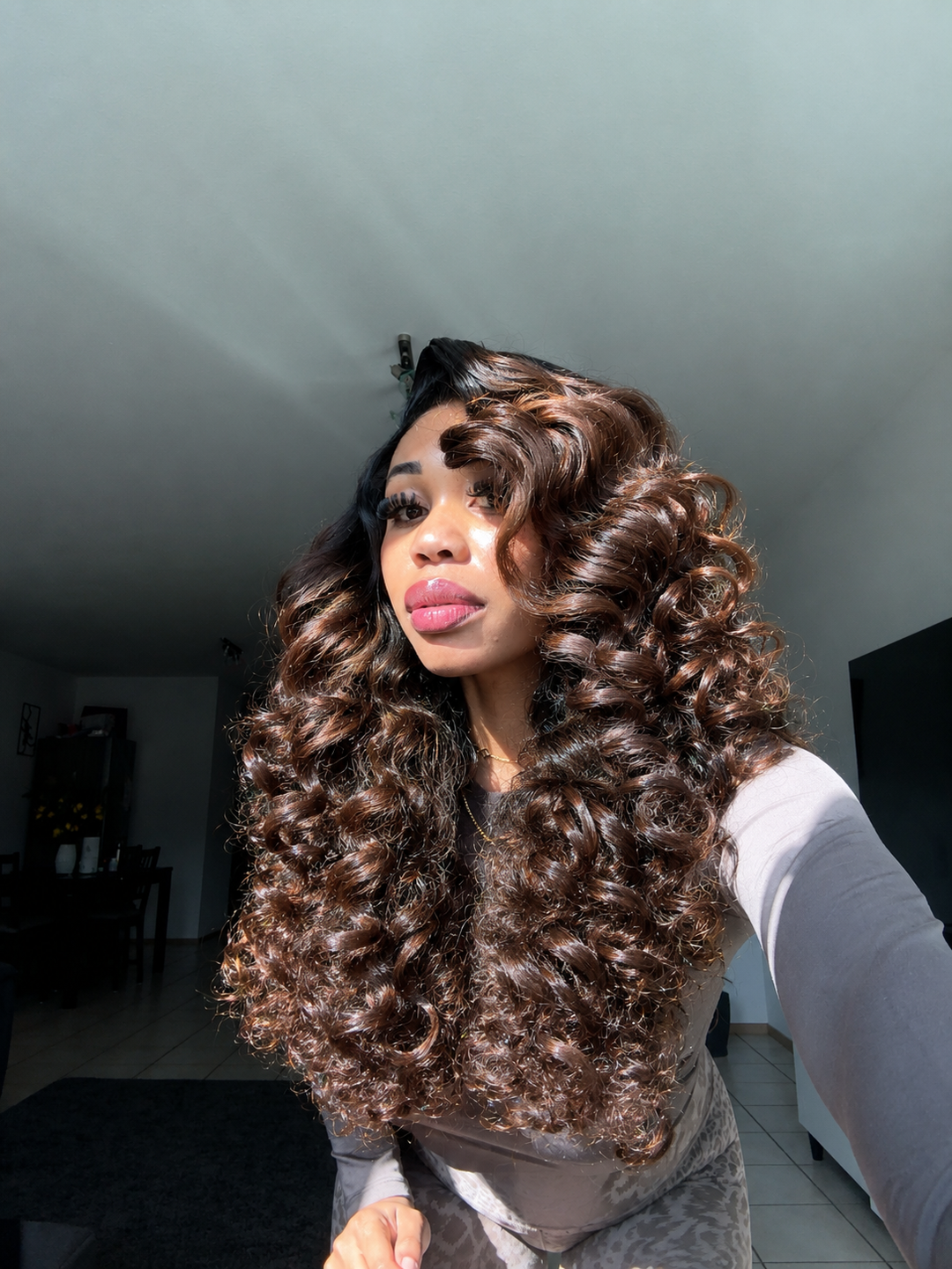 Princess in curls