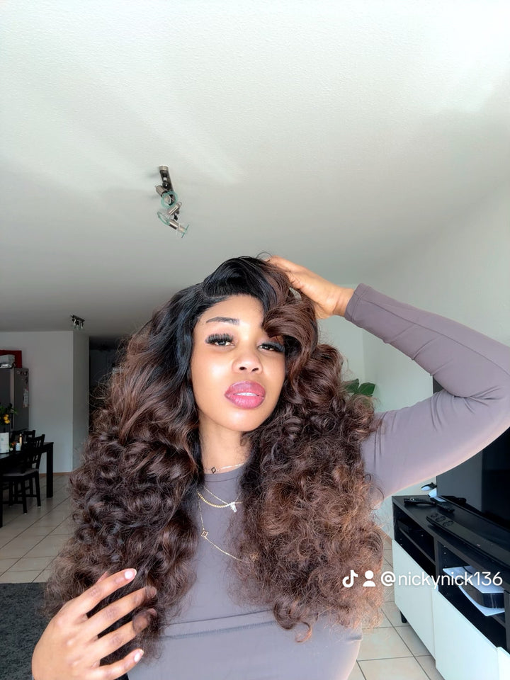 Princess in curls
