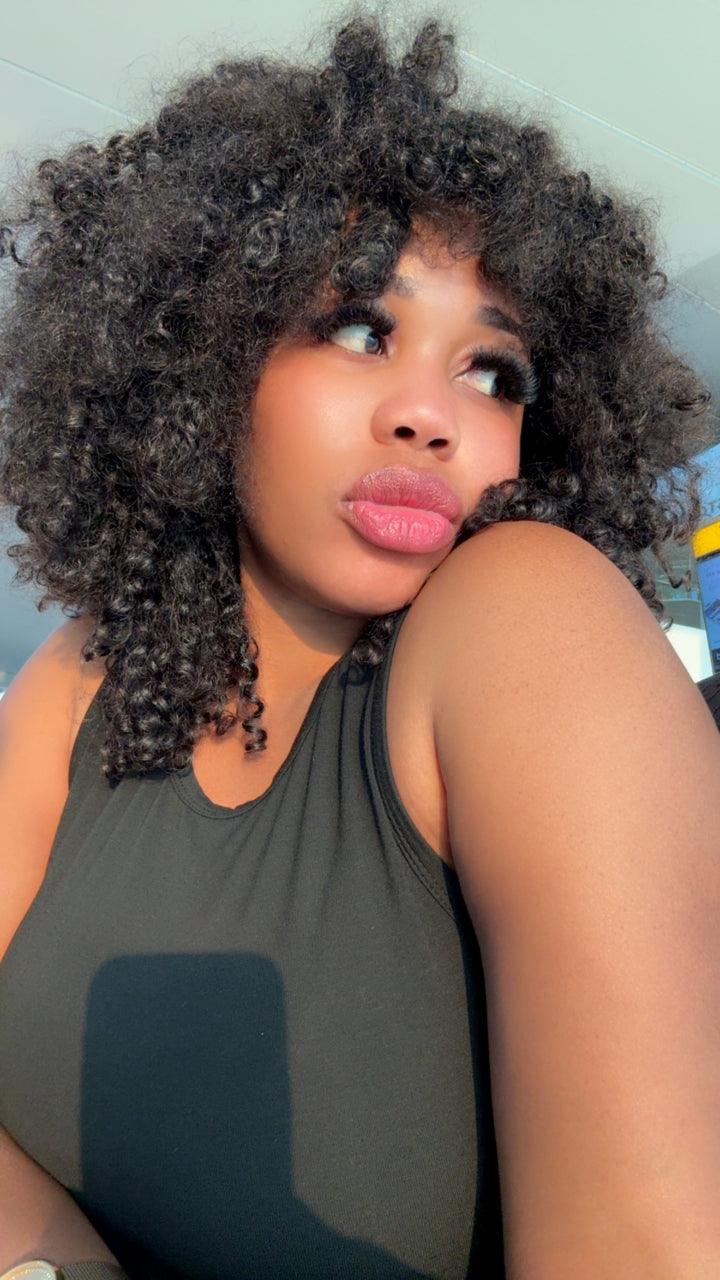 Afro curls