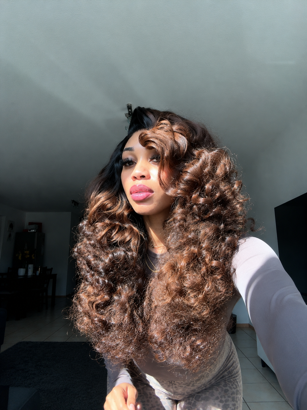 Princess in curls