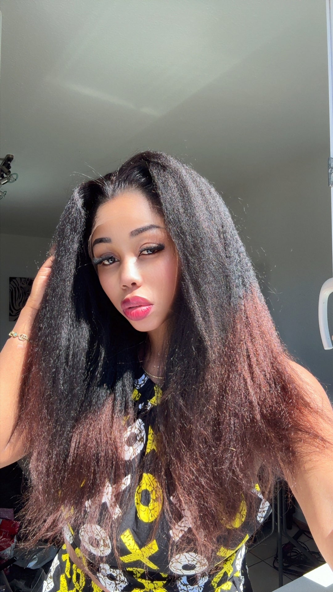 Afro girlie
