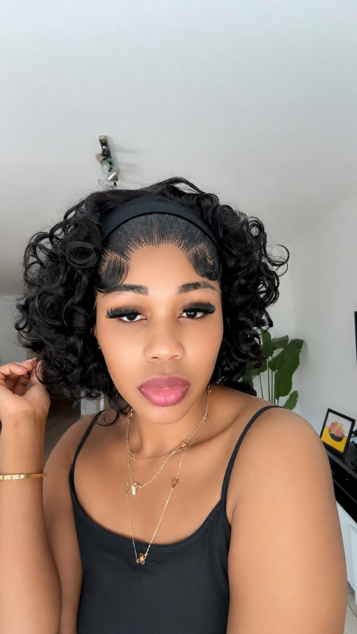 High fibre wig band