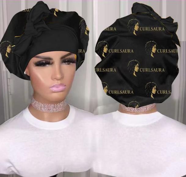 CurlsAura Luxury Satin Bonnets